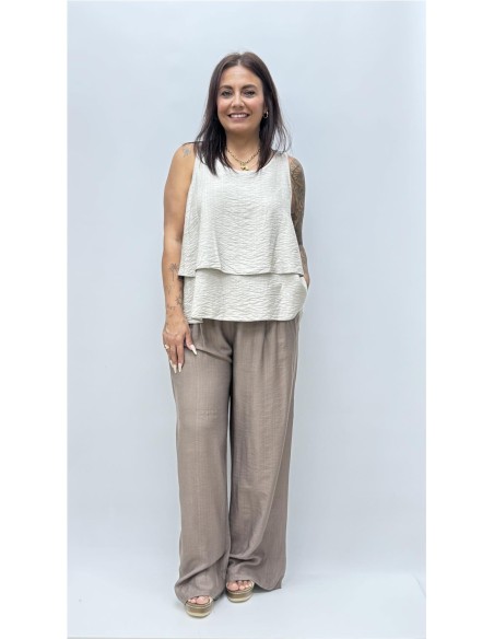 TOP AROA TAUPE
