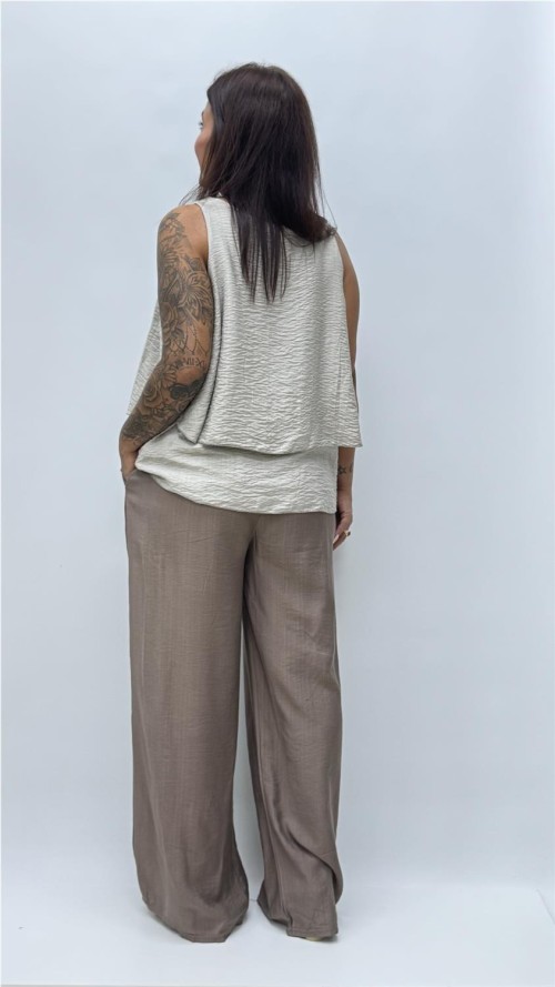 TOP AROA TAUPE