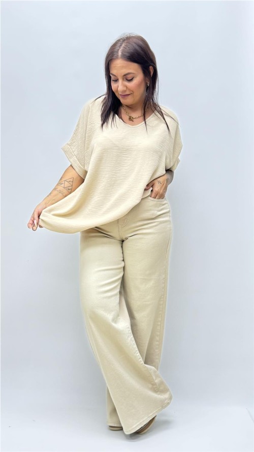 CAMISA LOLA BEIG