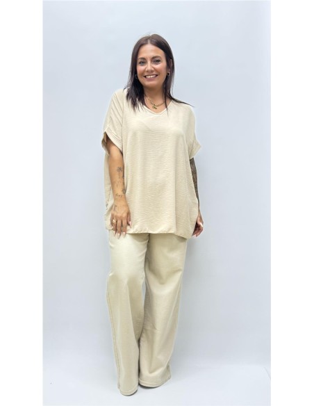 CAMISA LOLA BEIG