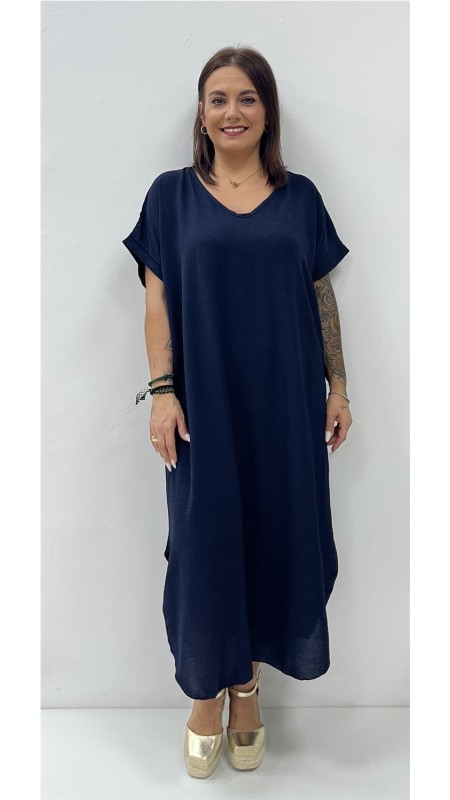 VESTIDO SUELTO MARINO