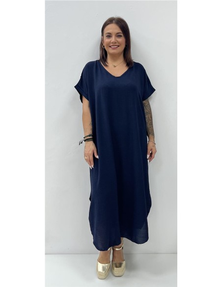 VESTIDO SUELTO MARINO
