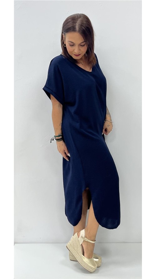 VESTIDO SUELTO MARINO