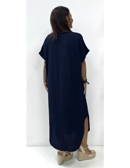 VESTIDO SUELTO MARINO