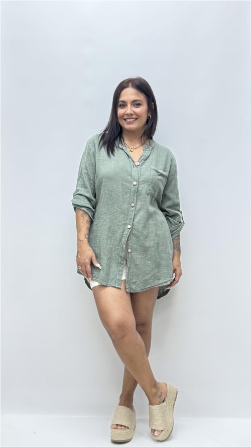 CAMISA PAULA VERDE