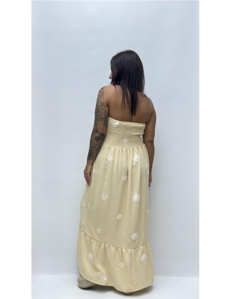 VESTIDO GERONA BEIG