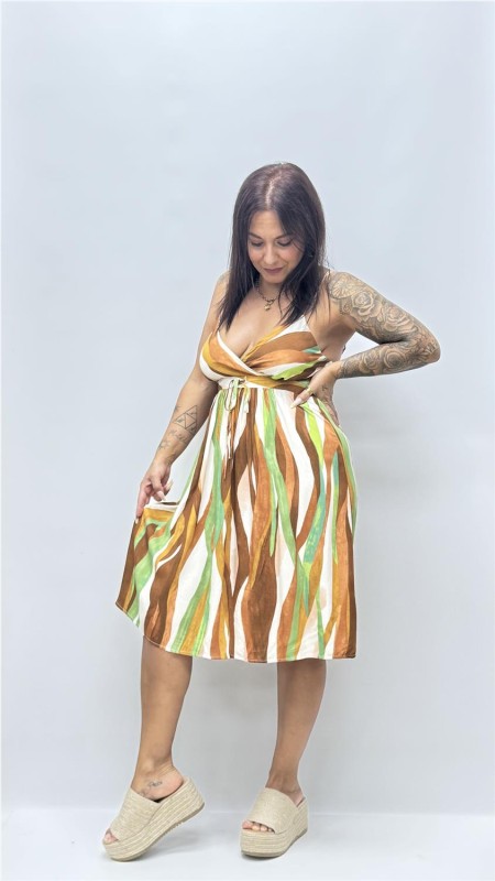 VESTIDO ESTHER MARRON 2