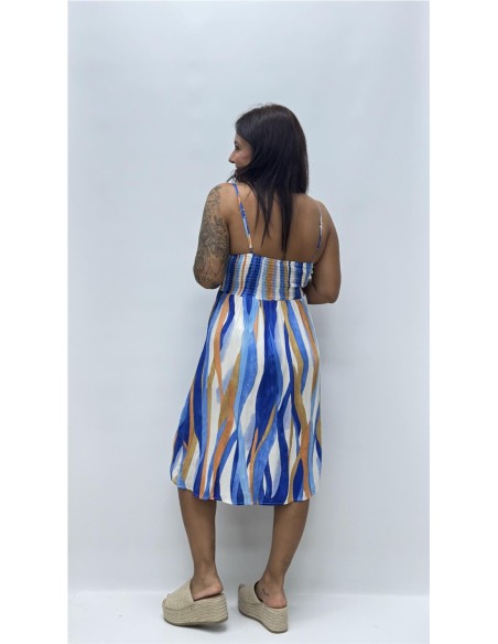 VESTIDO ESTHER AZUL
