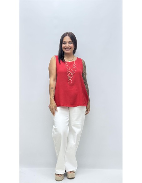 TOP ESTELA ROJO