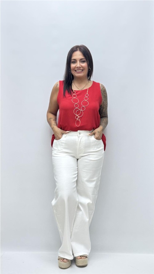 TOP ESTELA ROJO