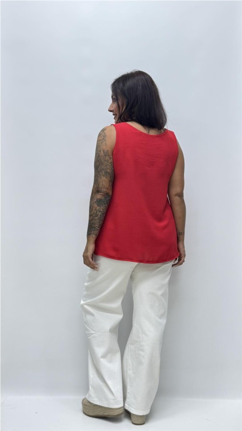 TOP ESTELA ROJO