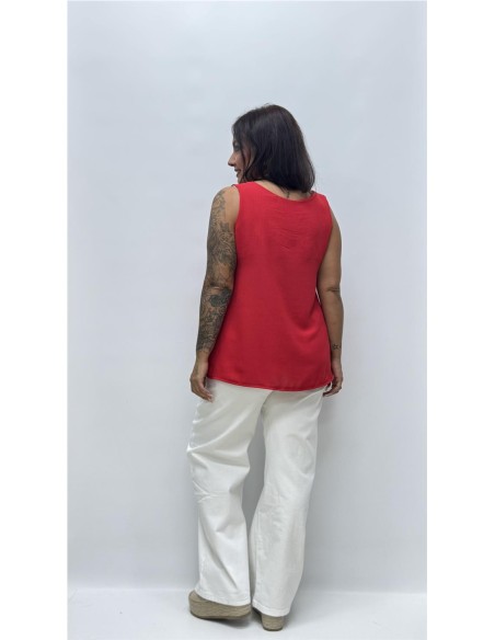 TOP ESTELA ROJO