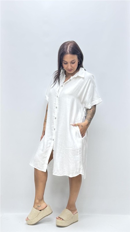 VESTIDO ROSALIA BLANCO