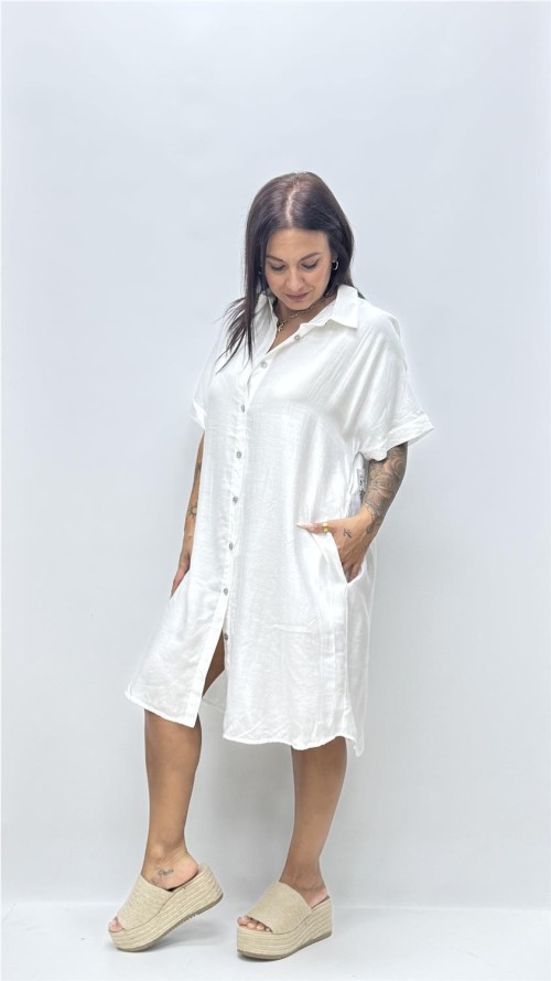 VESTIDO ROSALIA BLANCO