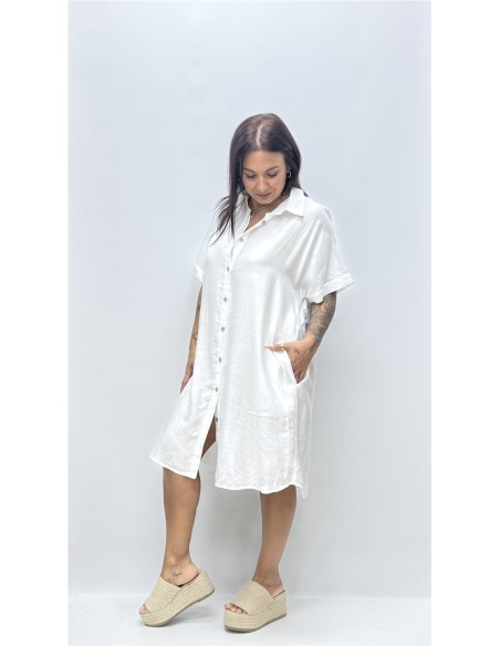 VESTIDO ROSALIA BLANCO