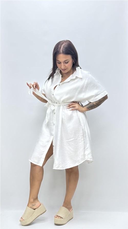 VESTIDO ROSALIA BLANCO