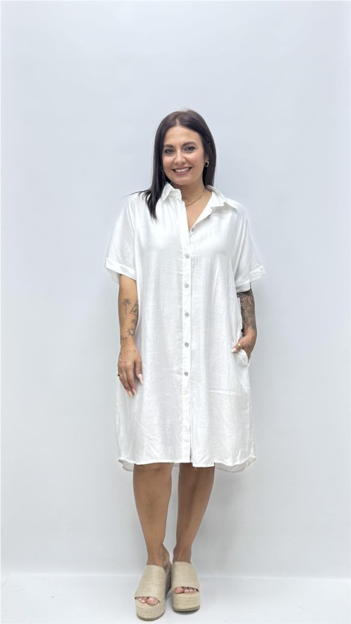 VESTIDO ROSALIA BLANCO