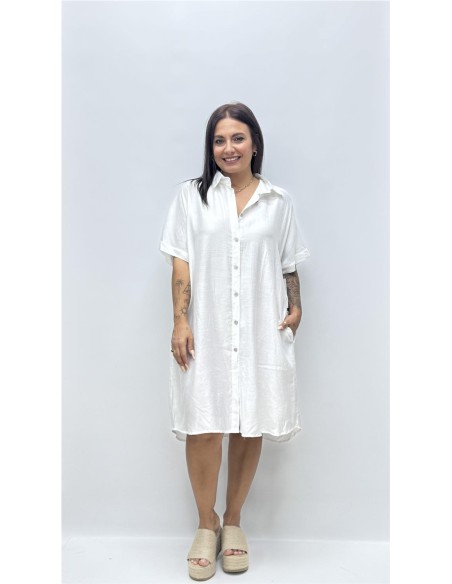 VESTIDO ROSALIA BLANCO