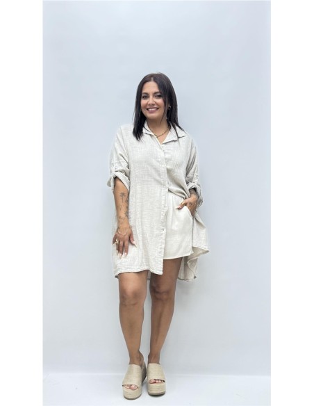 VESTIDO DIOR BEIG