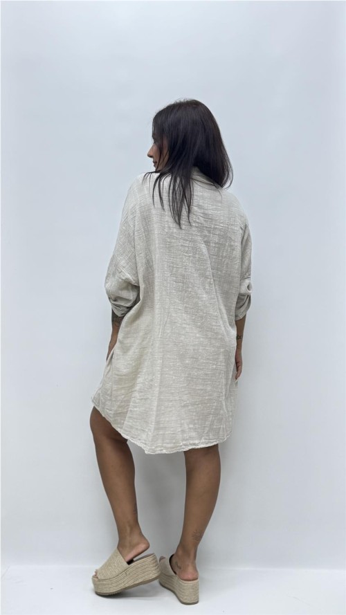 VESTIDO DIOR BEIG
