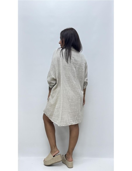VESTIDO DIOR BEIG