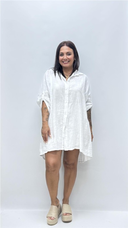 VESTIDO DIOR BLANCO