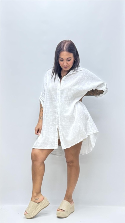 VESTIDO DIOR BLANCO