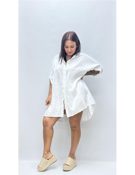 VESTIDO DIOR BLANCO