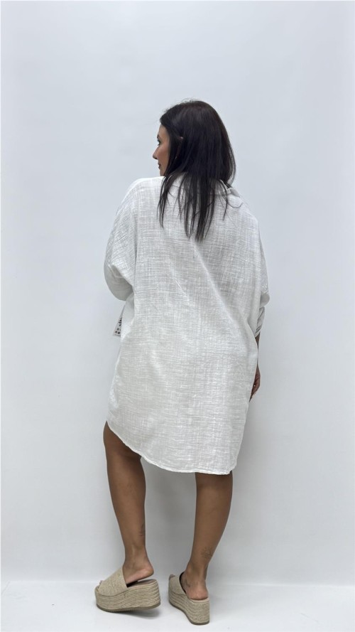 VESTIDO DIOR BLANCO