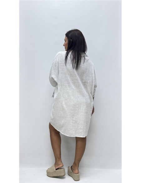 VESTIDO DIOR BLANCO