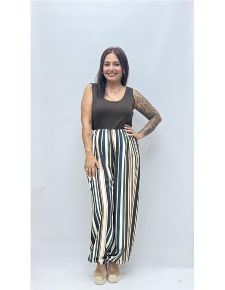 MONO COMBINADO MARRON