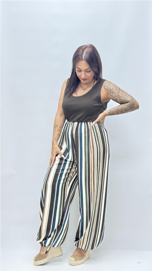 MONO COMBINADO MARRON