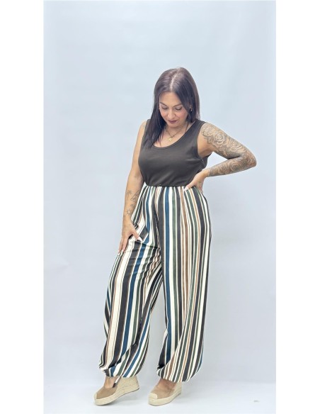 MONO COMBINADO MARRON