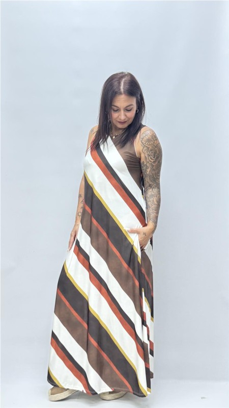 VESTIDO VIOLETA MARRON 2