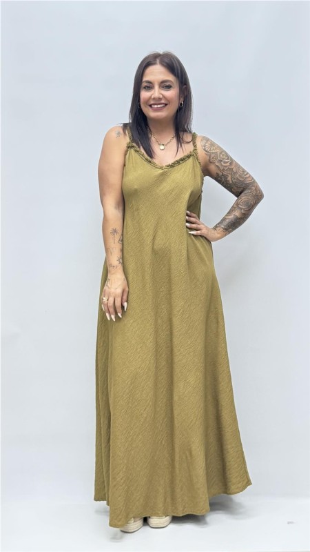 VESTIDO TINA OLIVO