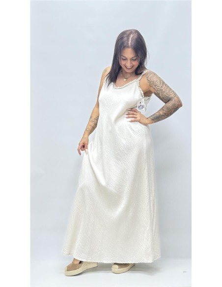 VESTIDO TINA BEIG