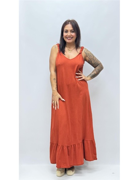 VESTIDO PAMELA TEJA