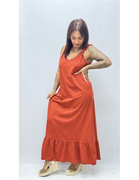 VESTIDO PAMELA TEJA