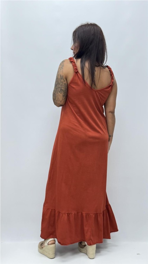 VESTIDO PAMELA TEJA