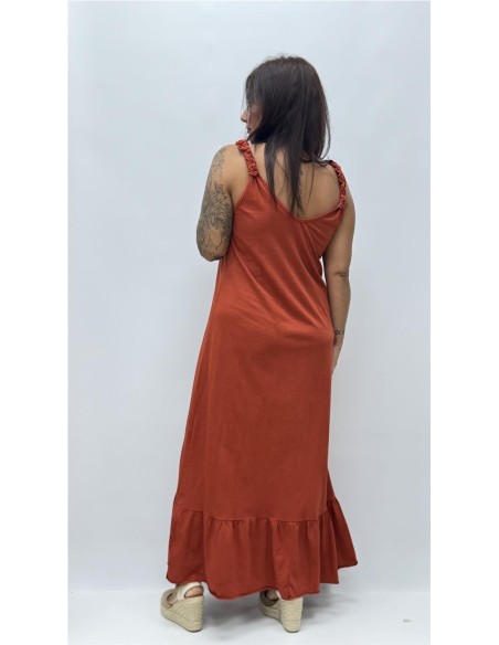 VESTIDO PAMELA TEJA