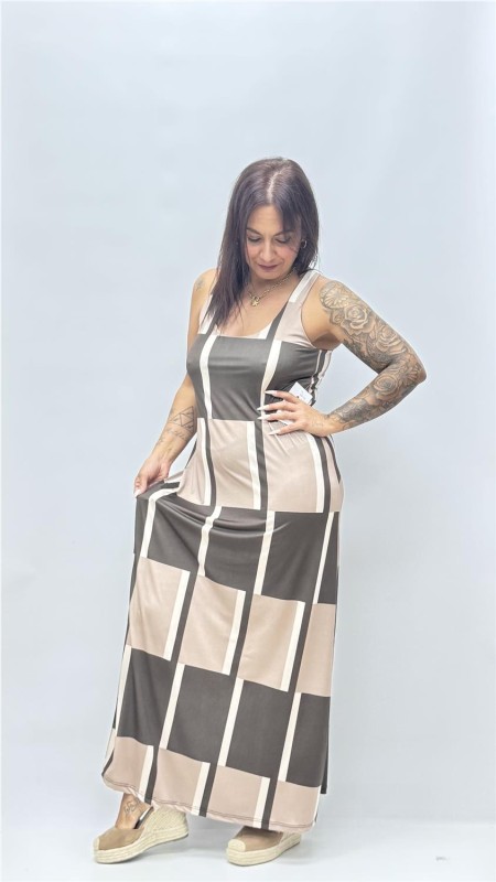 VESTIDO CALI MARRON 2