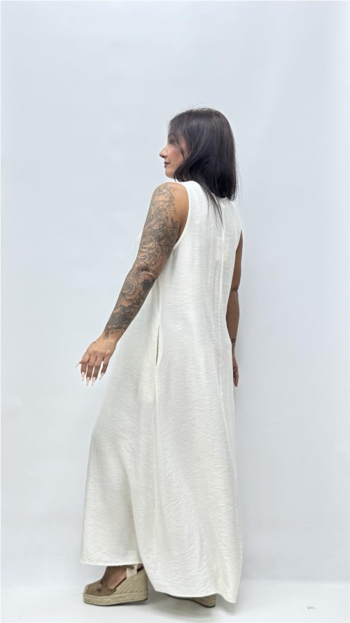 VESTIDO COKET BEIG