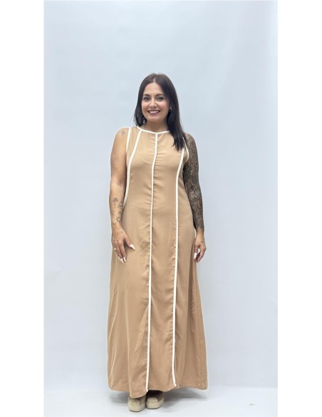 VESTIDO MANCIE CAMEL