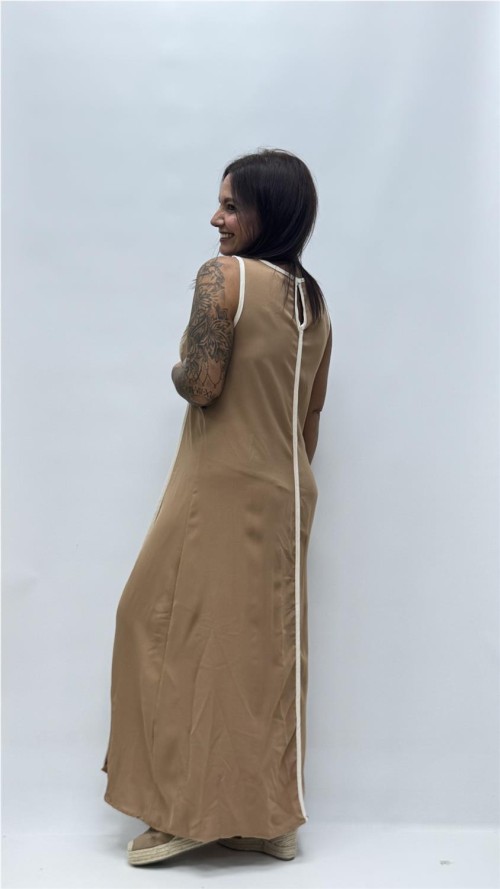 VESTIDO MANCIE CAMEL
