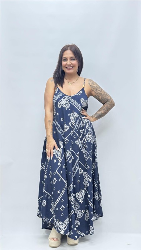 VESTIDO ABIGAIL MARINO