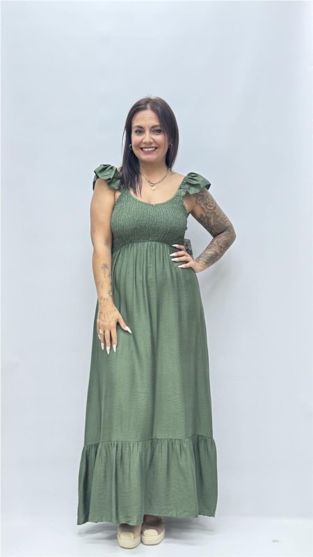 VESTIDO ROSETA KAKY