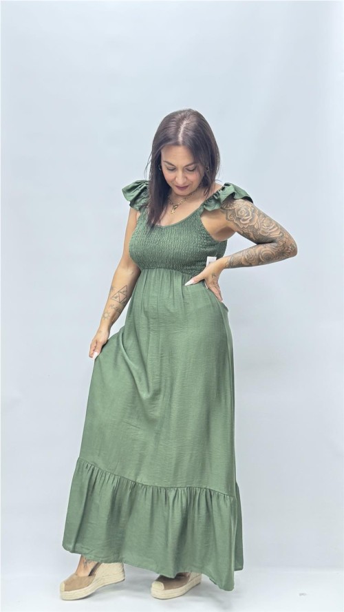VESTIDO ROSETA KAKY