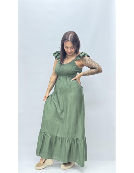VESTIDO ROSETA KAKY