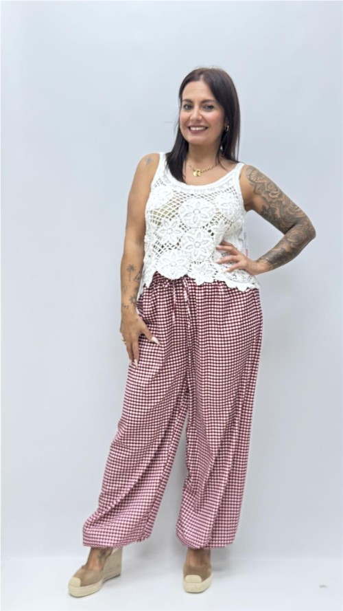 PANTALON DIANA VICKY BURDEOS