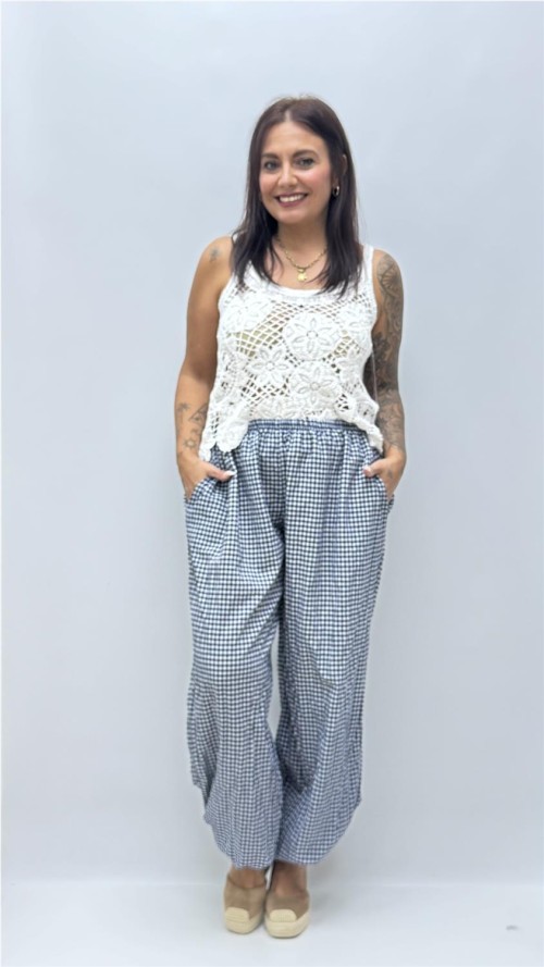PANTALON VICTORIA MARINO